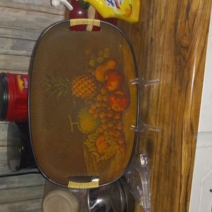 Vintage food tray